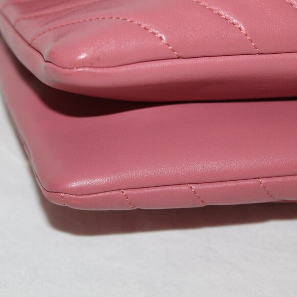 Chanel Lambskin Chevron Quilted Medium Trendy CC Flap Top Handel Shoulder Bag - Picture 10 of 13